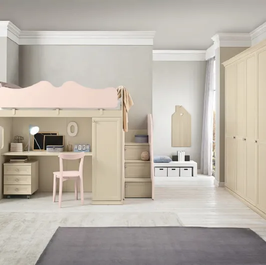 Arcadia AC020 loft bedroom by Colombini Casa