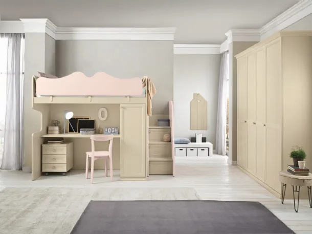 Arcadia AC020 loft bedroom by Colombini Casa