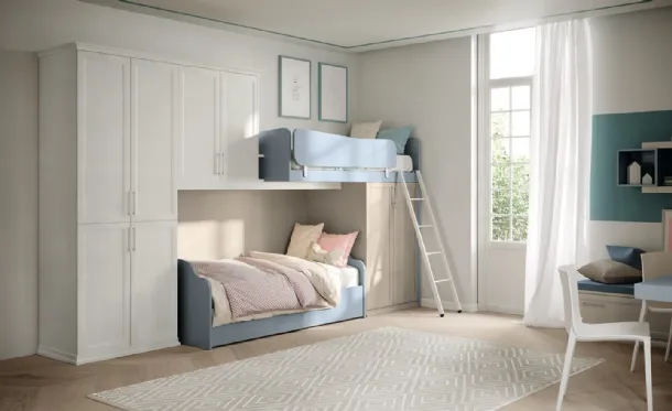 Arcadia AC024 loft bedroom by Colombini Casa.