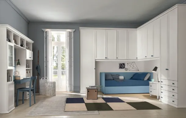 Arcadia AC032 loft bedroom by Colombini Casa.