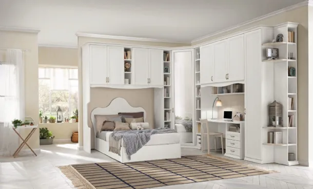 Arcadia AC035 bridge bedroom by Colombini Casa