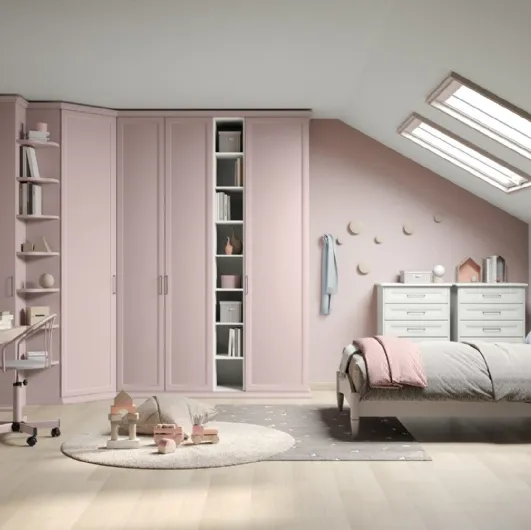 Arcadia AC005 children's room by Colombini Casa