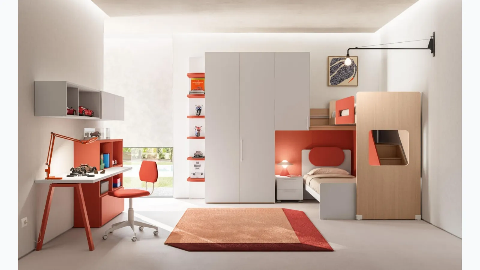 Space-saving 56 bedroom by Mistral