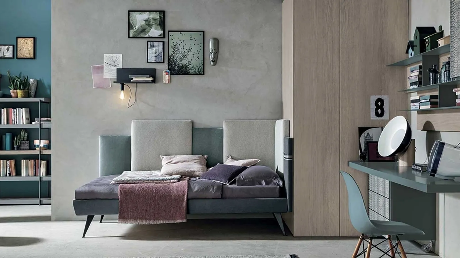 Modular children's bedroom Composition 05 by Tomasella