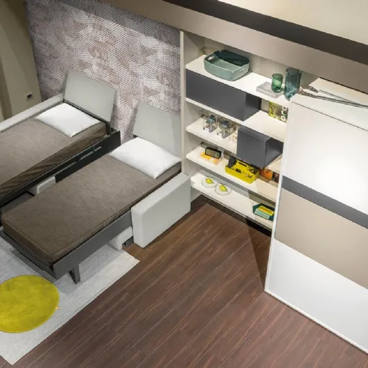 Ella & Louis space-saving bedroom by Clei.