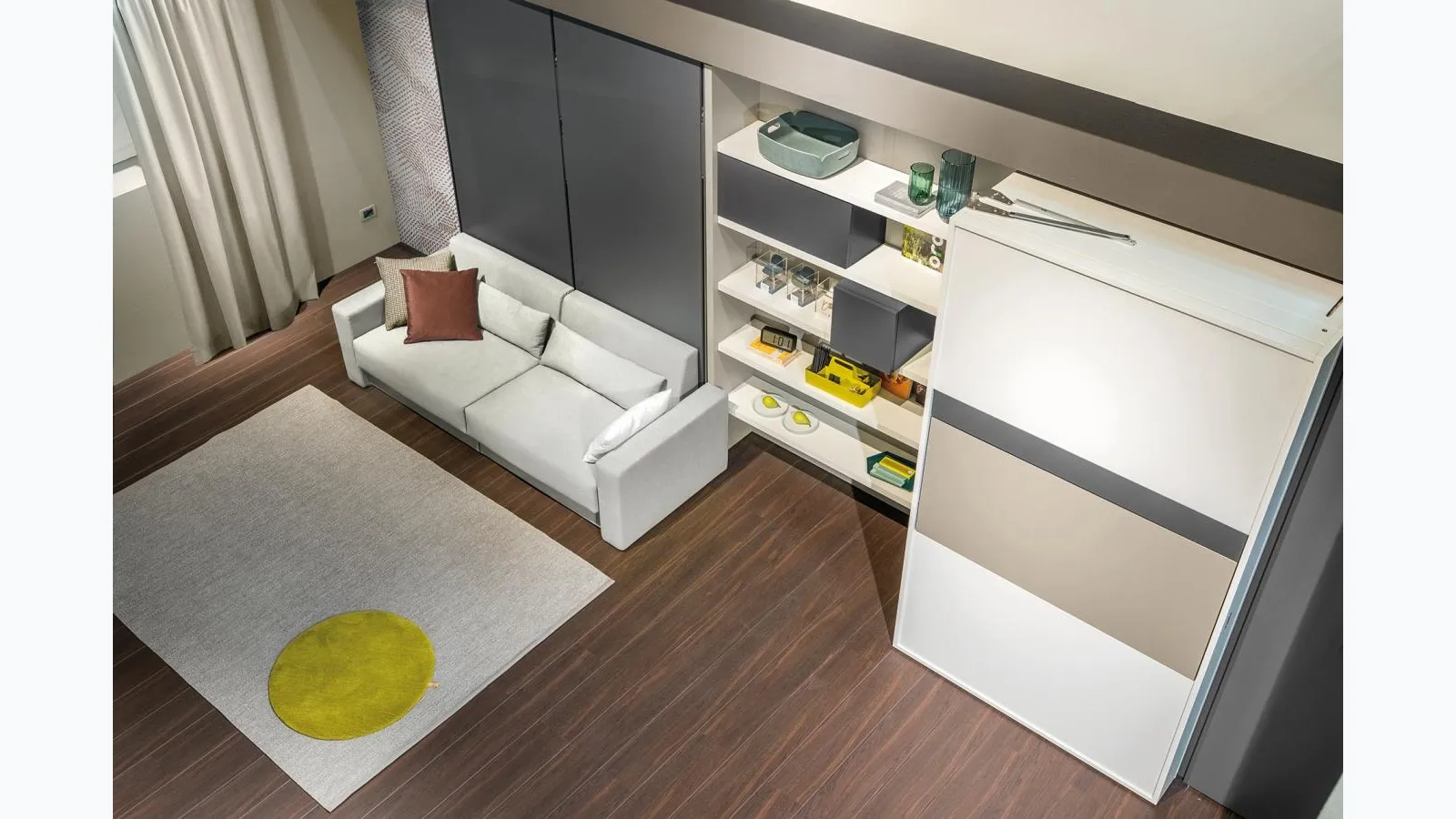 Ella & Louis space-saving bedroom by Clei.