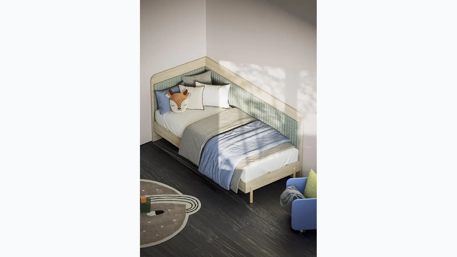 Golf A01 bedroom by Colombini Casa