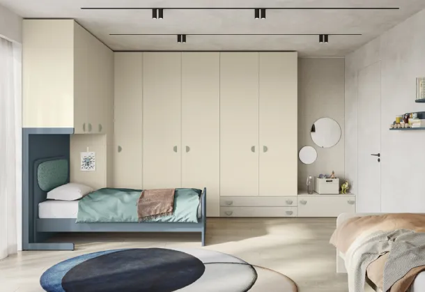 Golf K02NS children's bedroom by Colombini Casa.