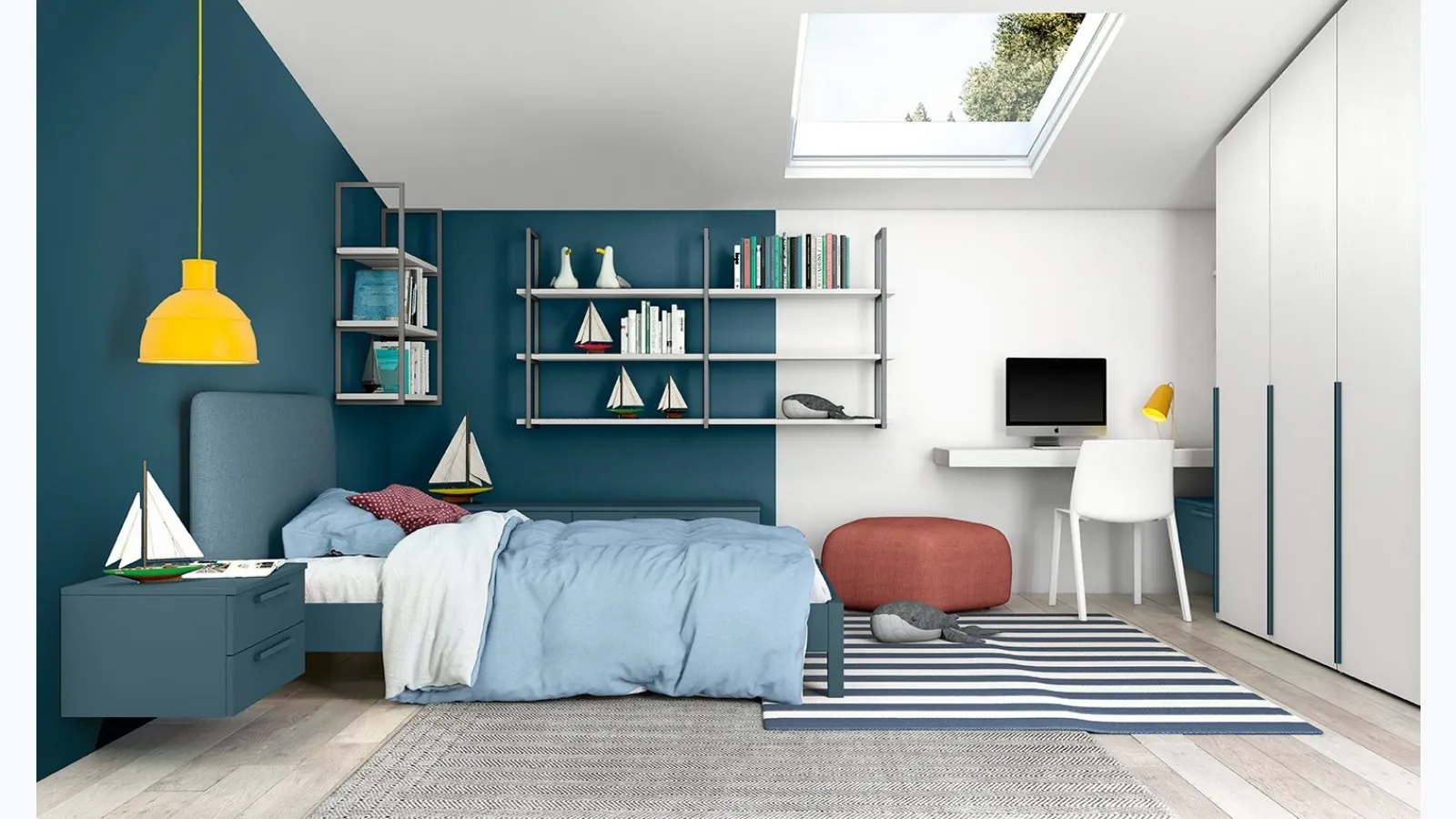 Golf K08 bedroom by Colombini Casa.