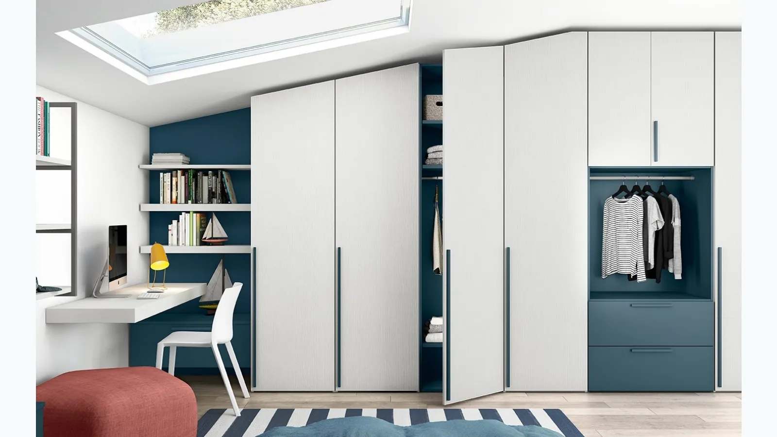 Golf K08 children's room by Colombini Casa.