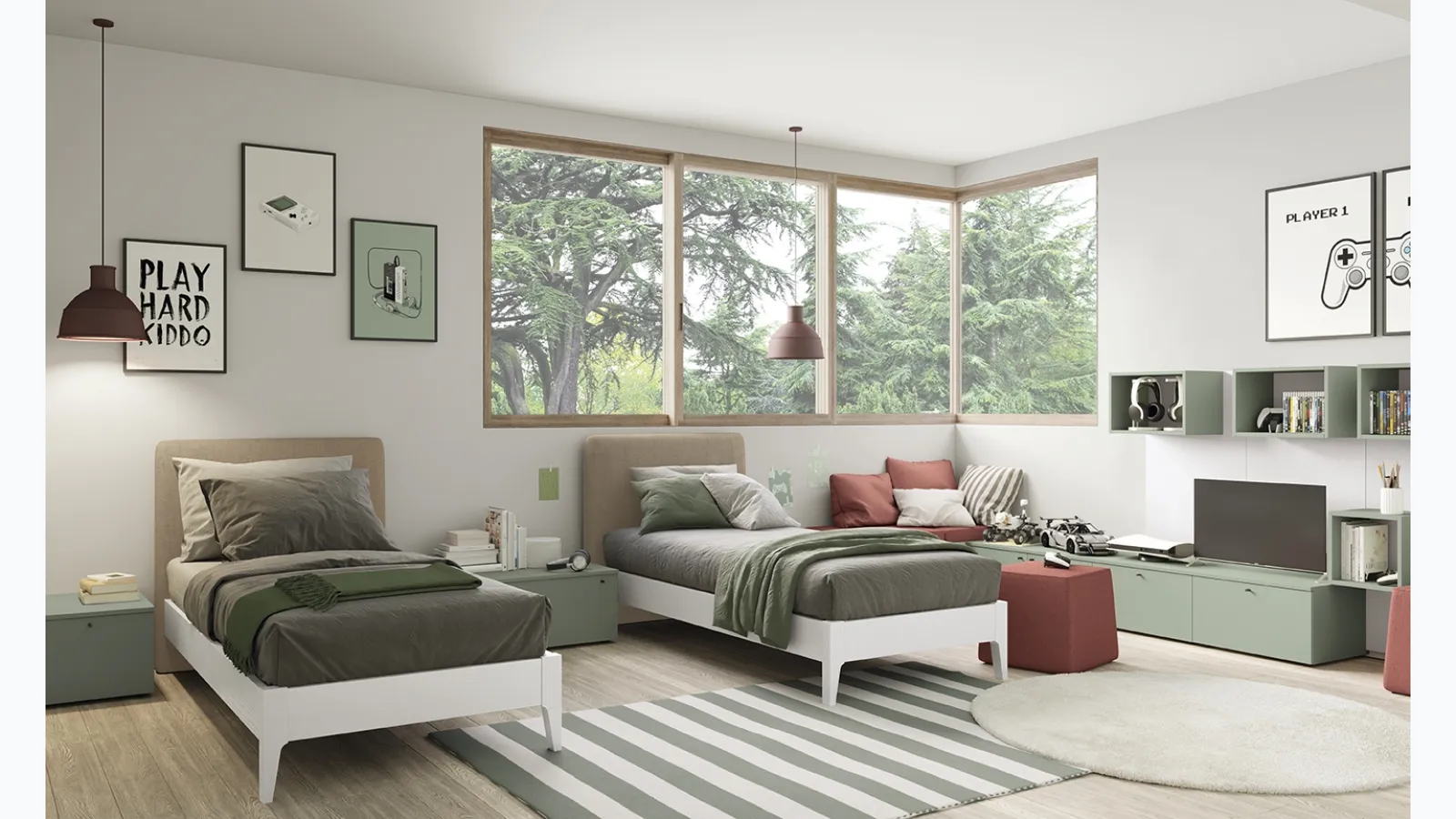 Golf K110 Bedroom Set by Colombini Casa