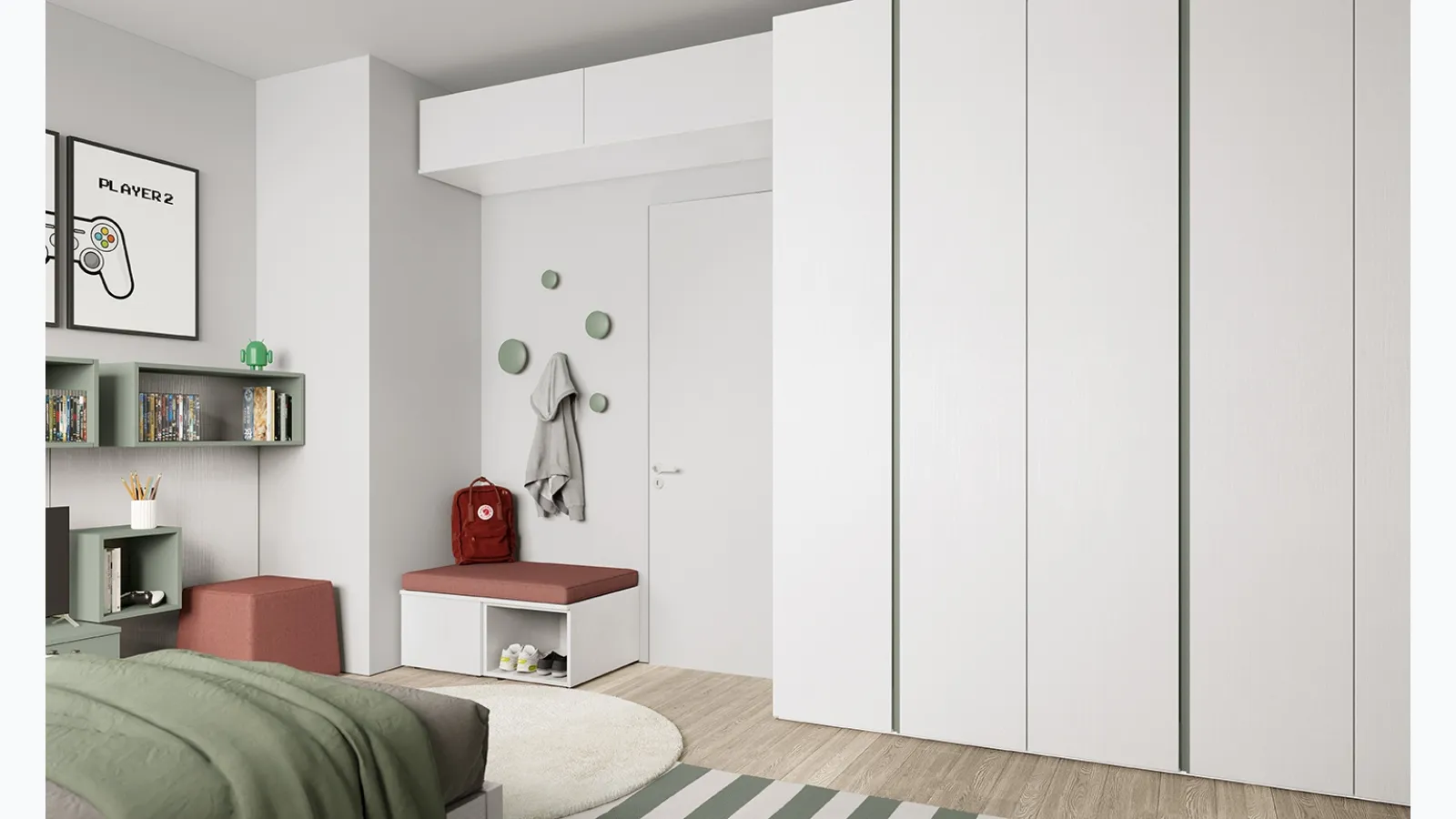 Golf K110 Bedroom Set by Colombini Casa