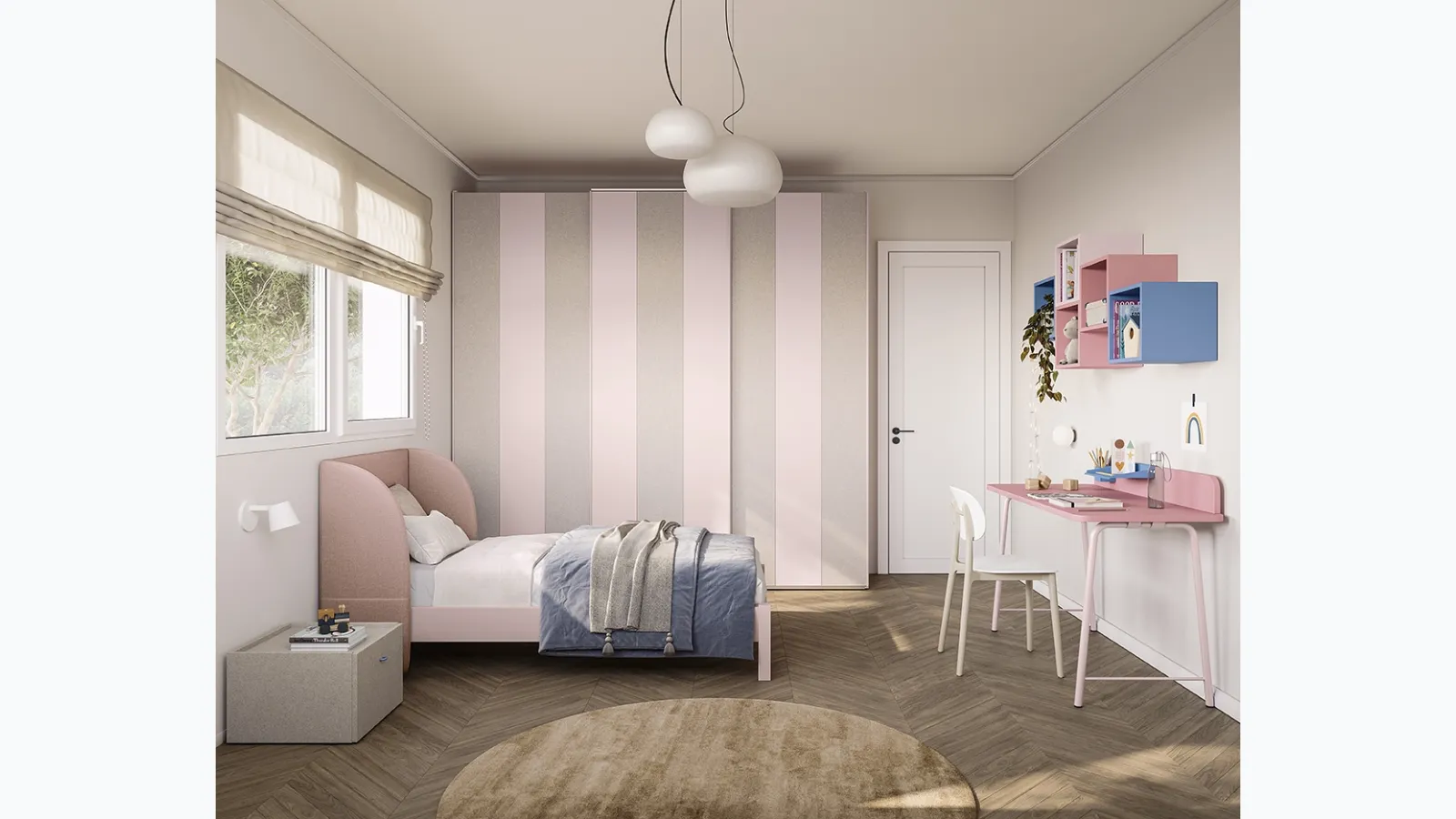 Golf K115 bedroom set by Colombini Casa