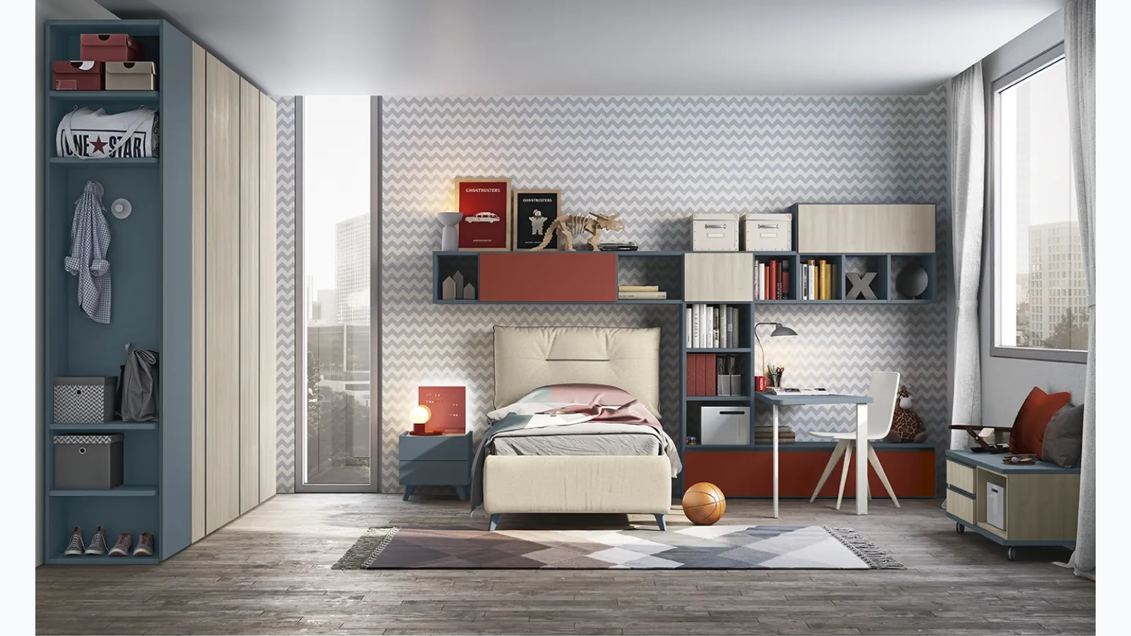 Golf K123 Bedroom Set by Colombini Casa