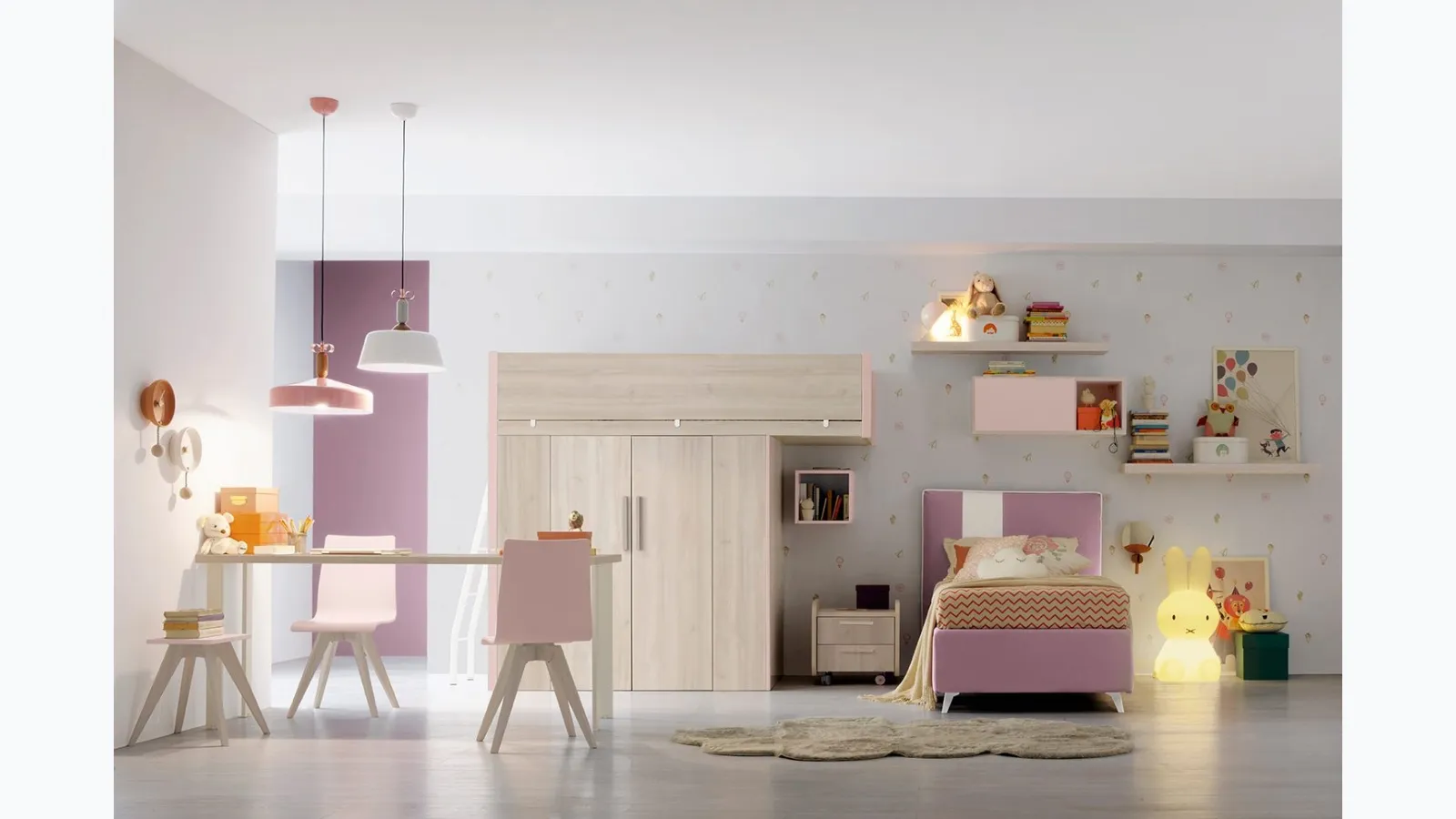 Golf K38 children's room by Colombini Casa