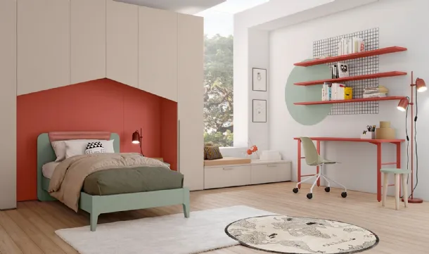 Golf K44 children's bedroom by Colombini Casa.