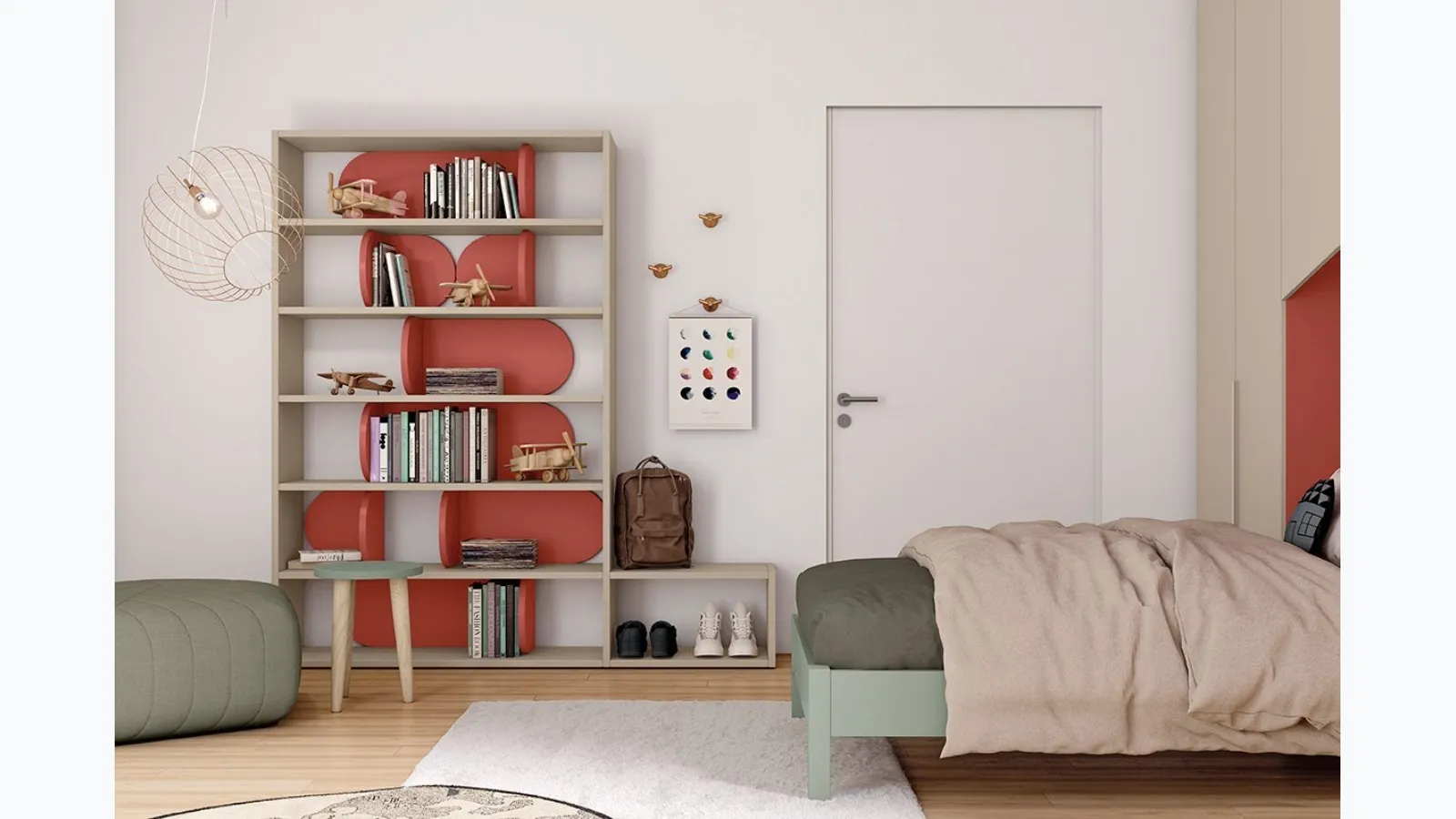 Children's bedroom Golf K44 by Colombini Casa