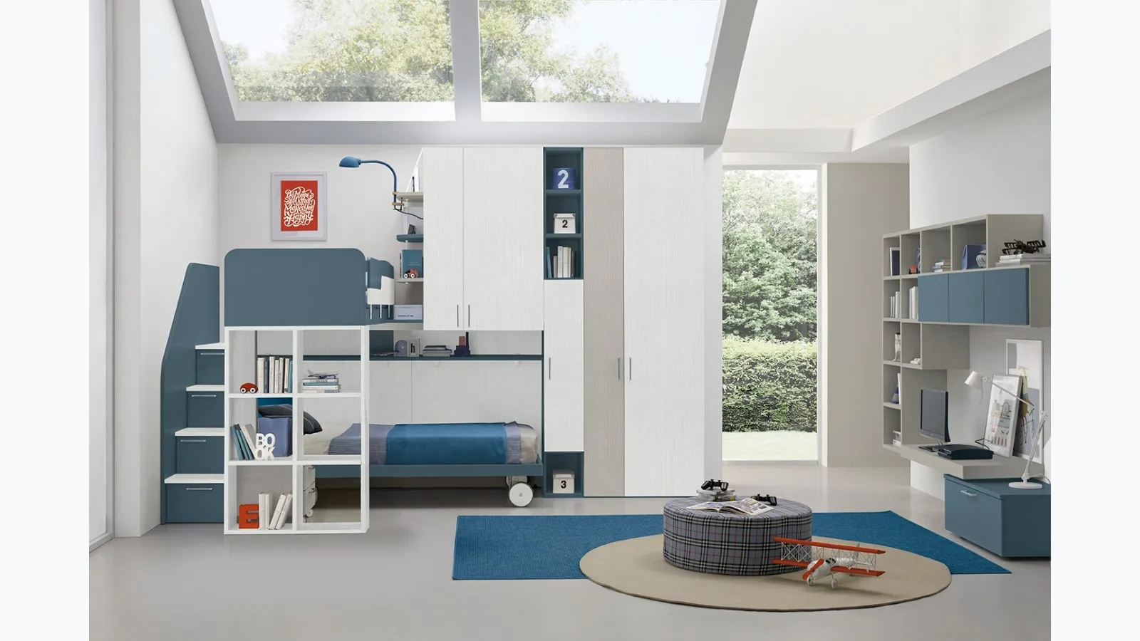 Golf K52 children's bedroom by Colombini Casa