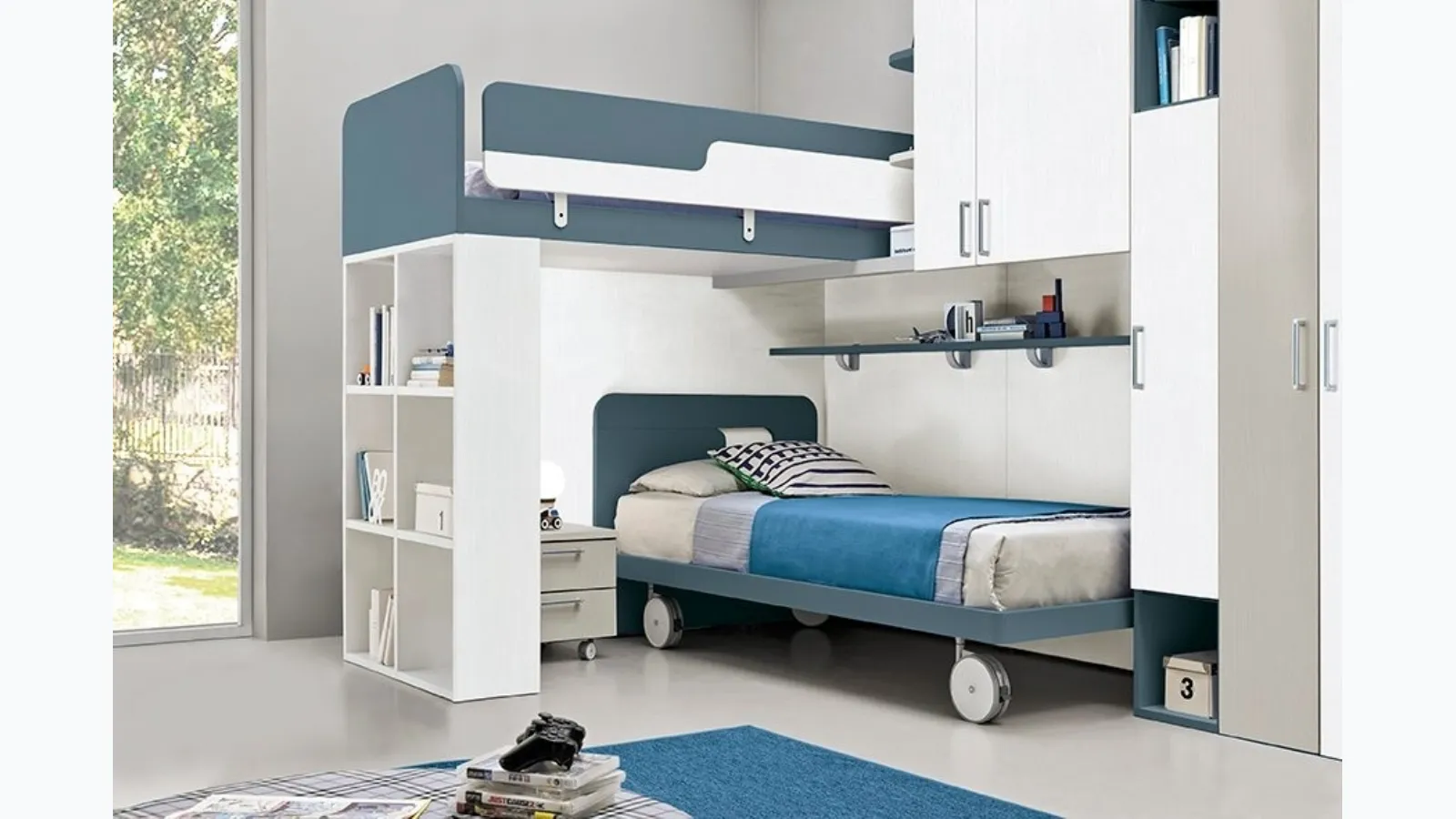 Golf K52 children's bedroom by Colombini Casa.