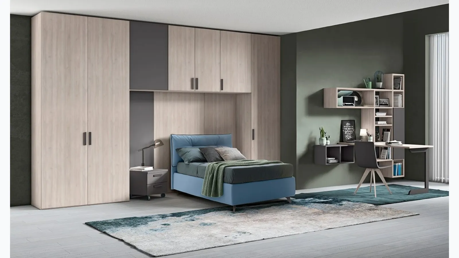 Golf Y09 bedroom by Colombini Casa.