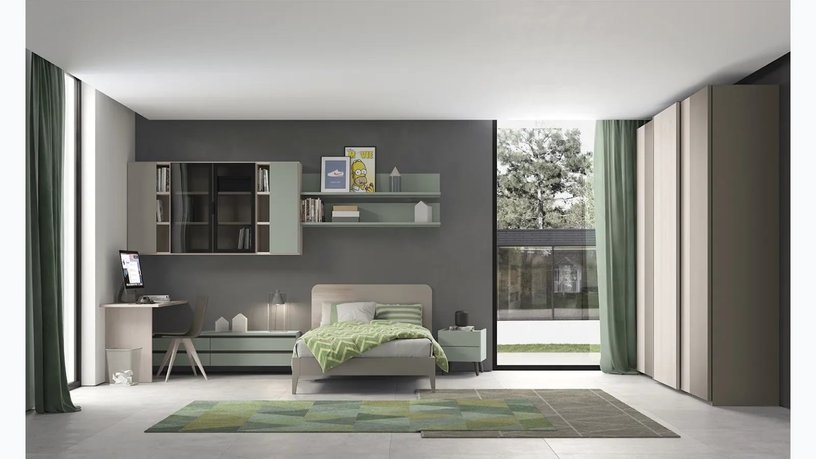 Golf Y120 Bedroom Set by Colombini Casa