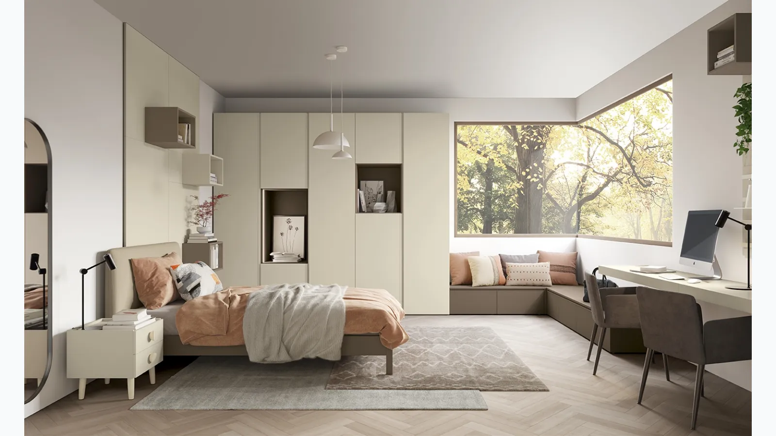 Golf Y123 Bedroom Set by Colombini Casa