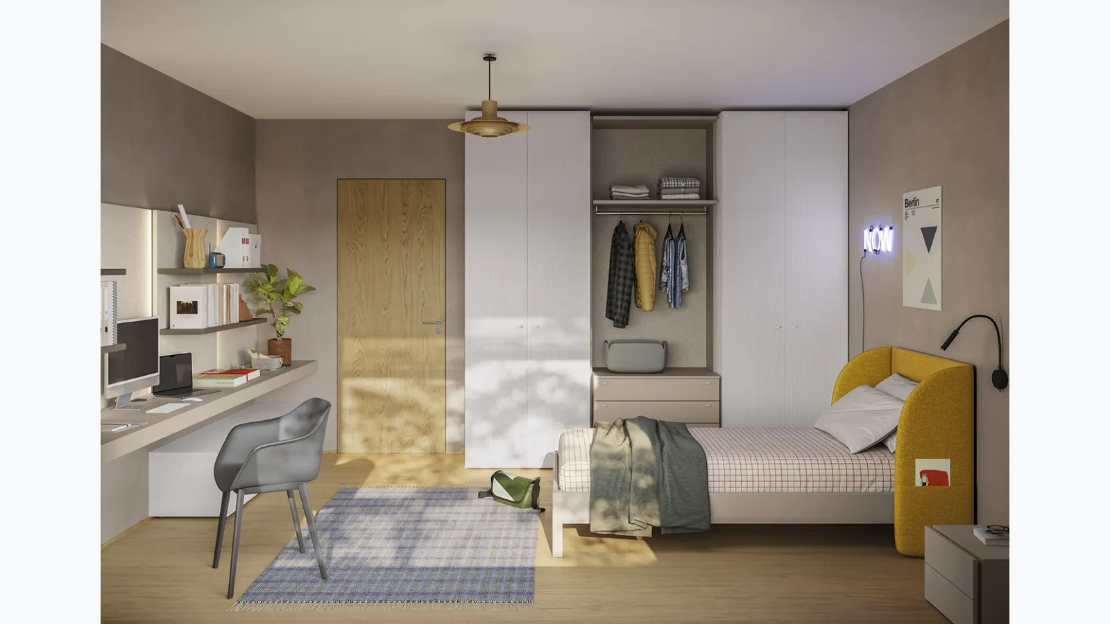 Golf Y128 Bedroom Set by Colombini Casa