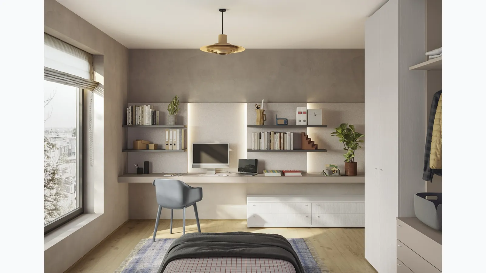 Golf Y128 Bedroom Set by Colombini Casa