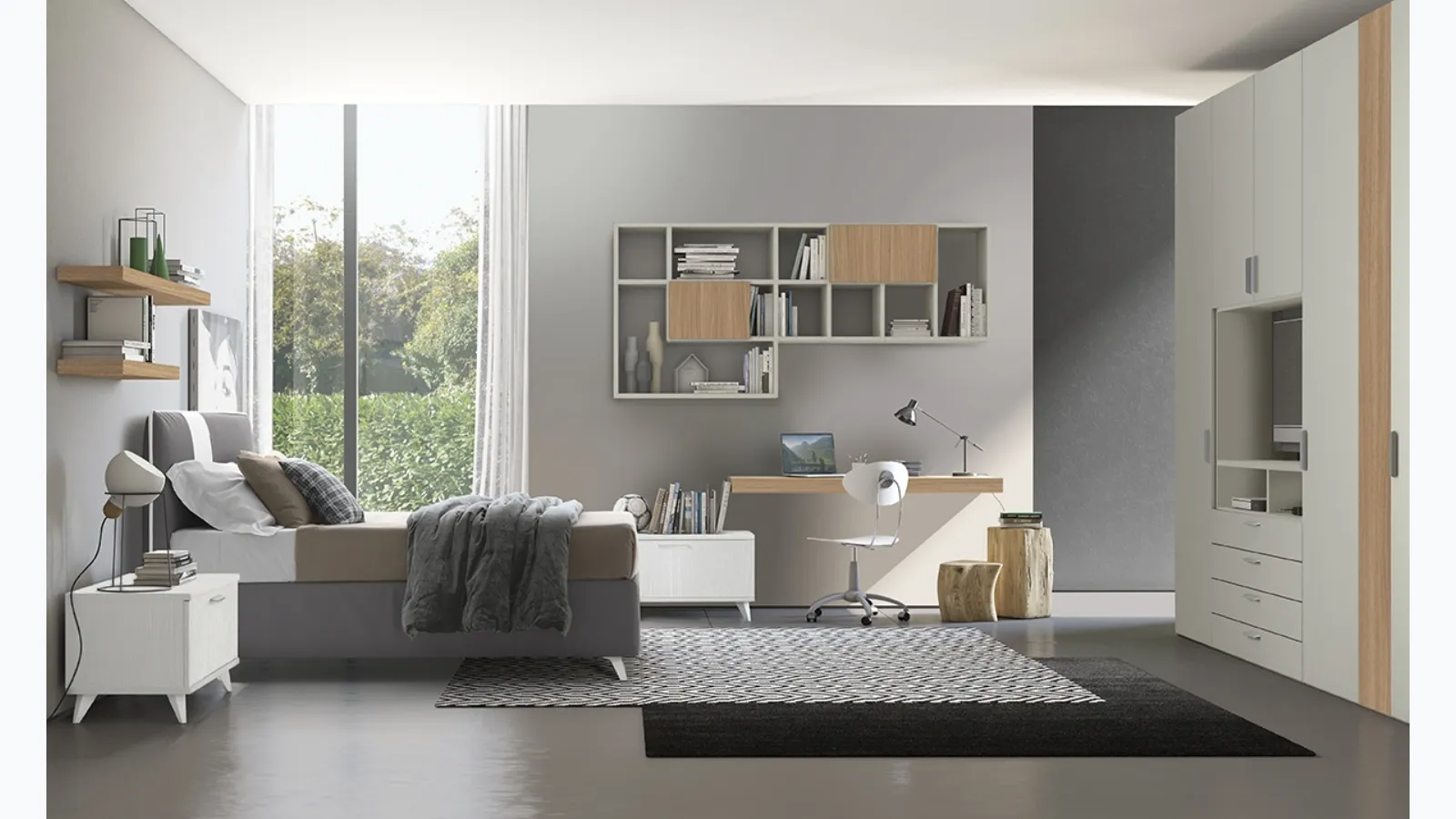 Golf Y32 bedroom by Colombini Casa.