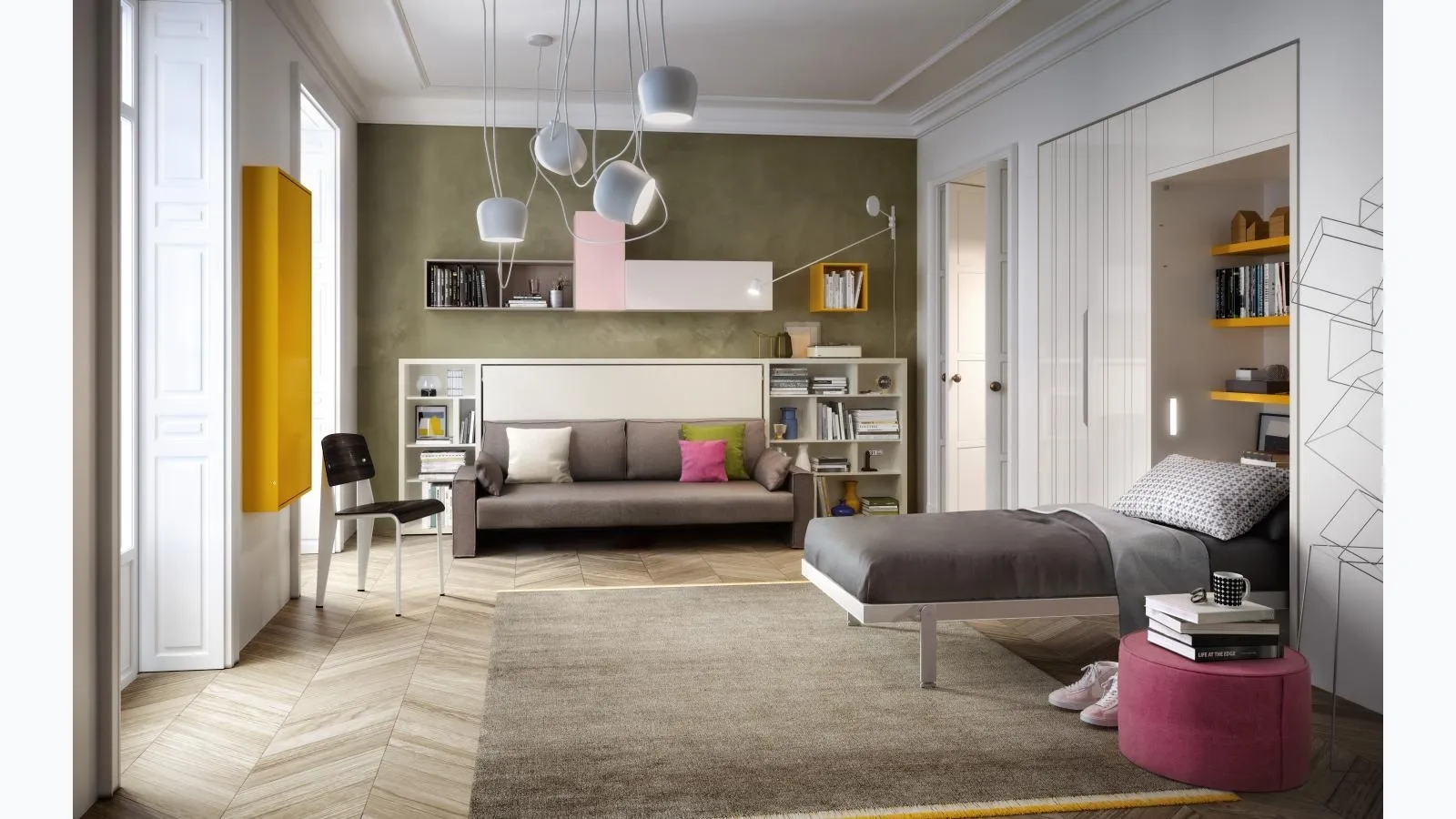 Kali Sofa Bedroom by Clei