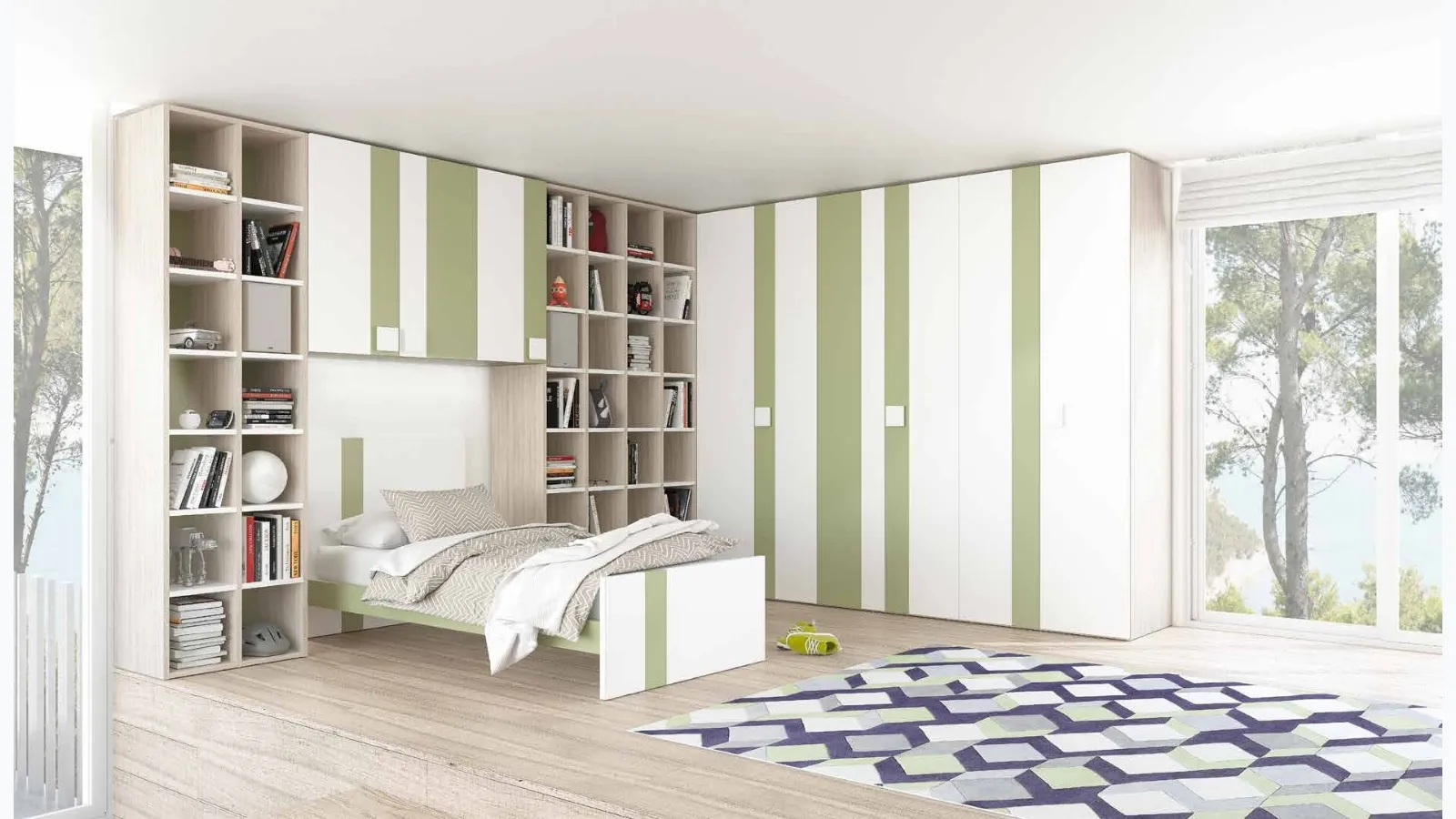 Open 09 loft bedroom by S75.