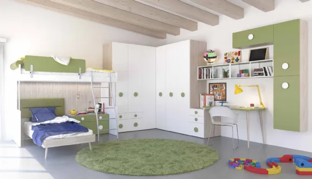 Open 19 S75 bunk bed room