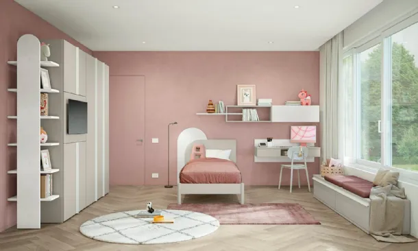 Volo Kid C002 bedroom by Colombini Casa.