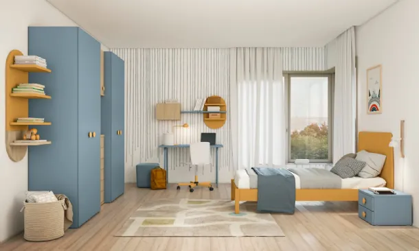 Volo Kid C006 bedroom by Colombini Casa.