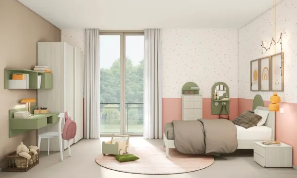 Volo Kid C008 bedroom by Colombini Casa