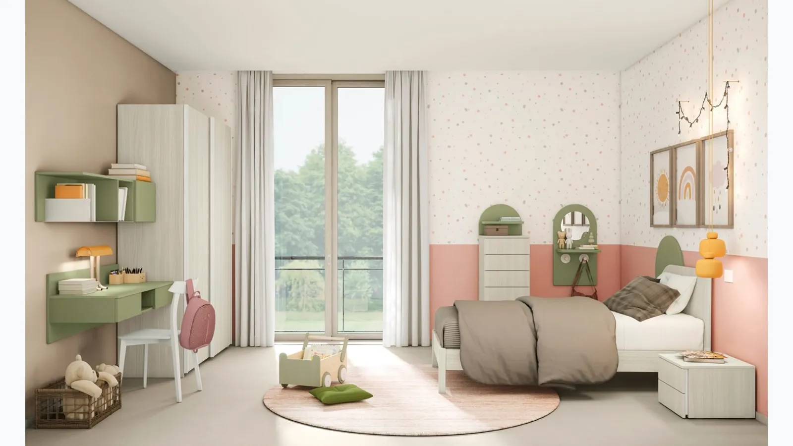 Volo Kid C008 bedroom by Colombini Casa
