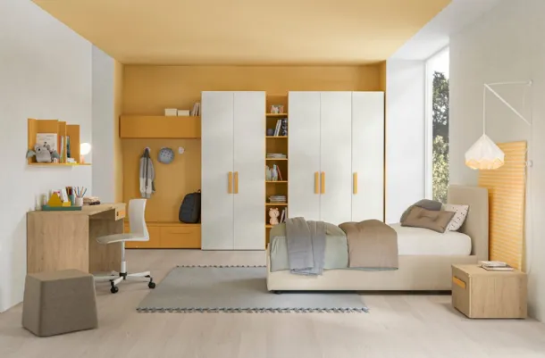 Volo Kid C009 children's bedroom by Colombini Casa.