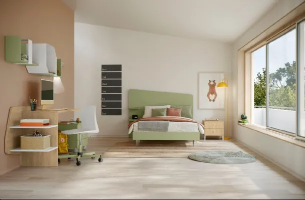 Volo Kid C012 bedroom by Colombini Casa.