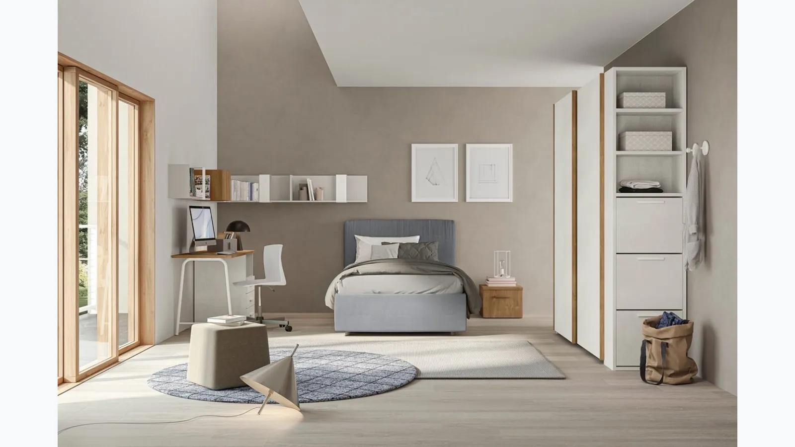 Volo Kid C015 bedroom by Colombini Casa.