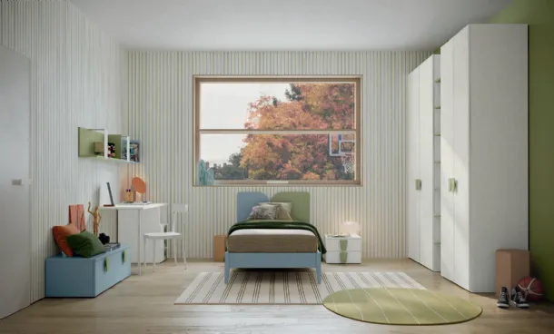 Volo Kid C016 bedroom by Colombini Casa.