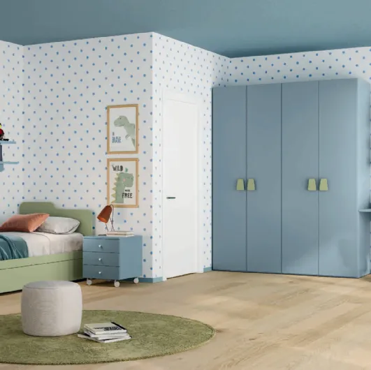 Volo Kid C019 children's bedroom by Colombini Casa.