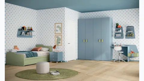 Volo Kid C019 children's bedroom by Colombini Casa.