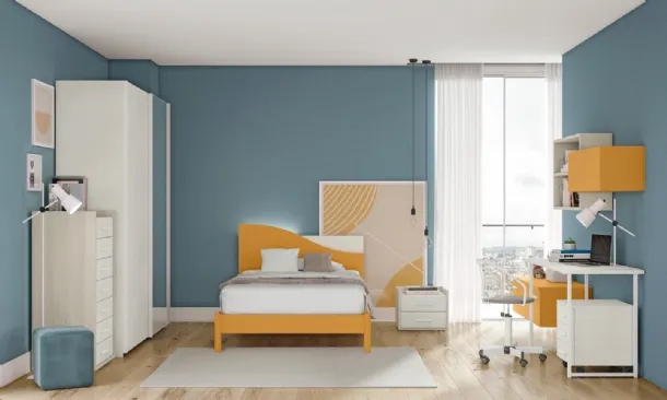 Flight Kid C020 bedroom by Colombini Casa.