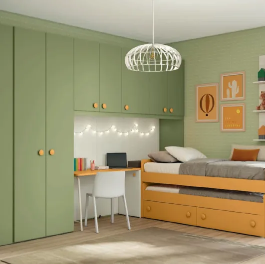 Volo Kid C024 bedroom by Colombini Casa.