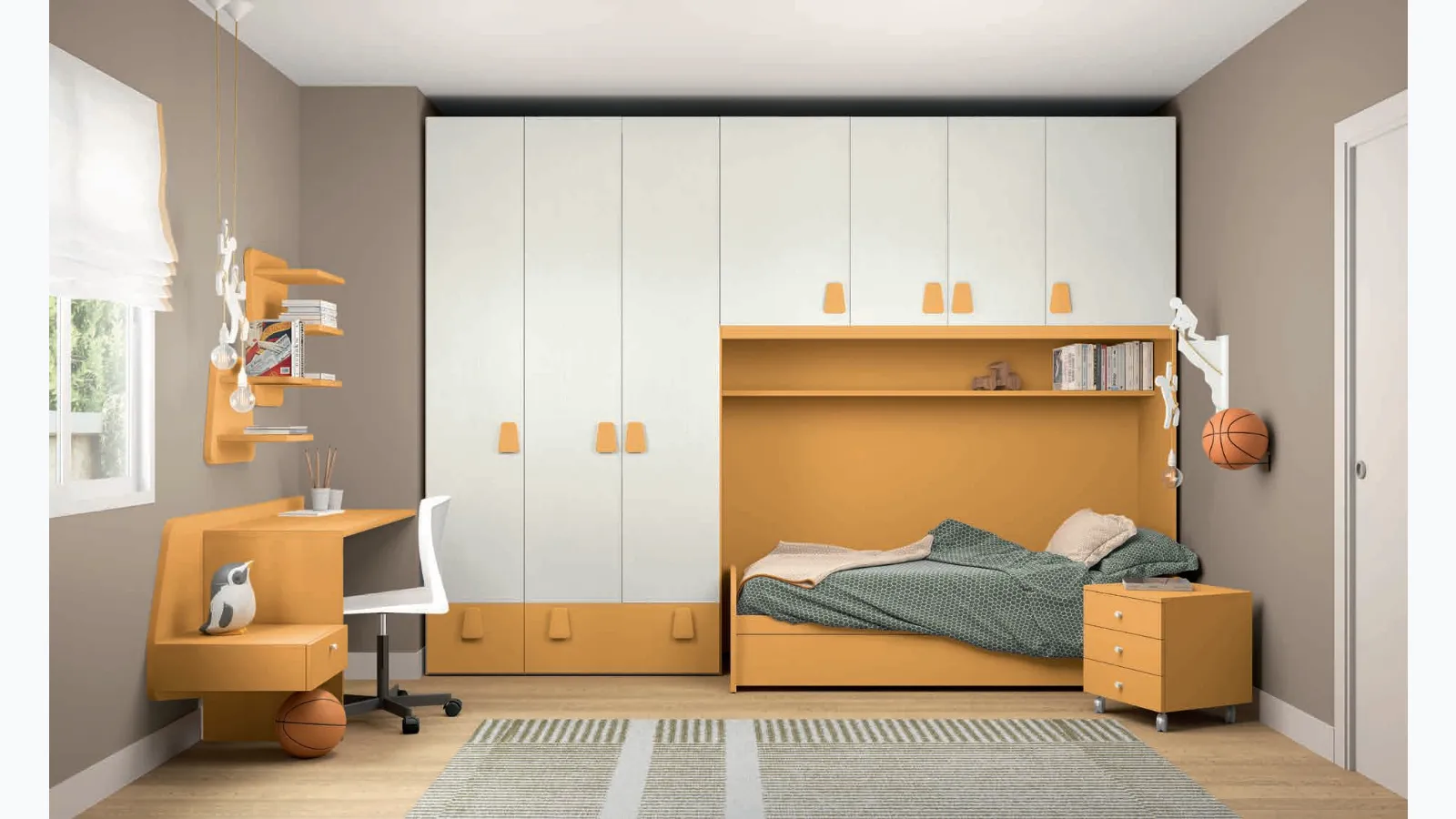 Volo Kid C027 bedroom by Colombini Casa