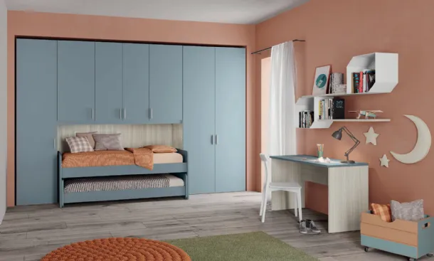Volo Kid C028 bedroom by Colombini Casa.