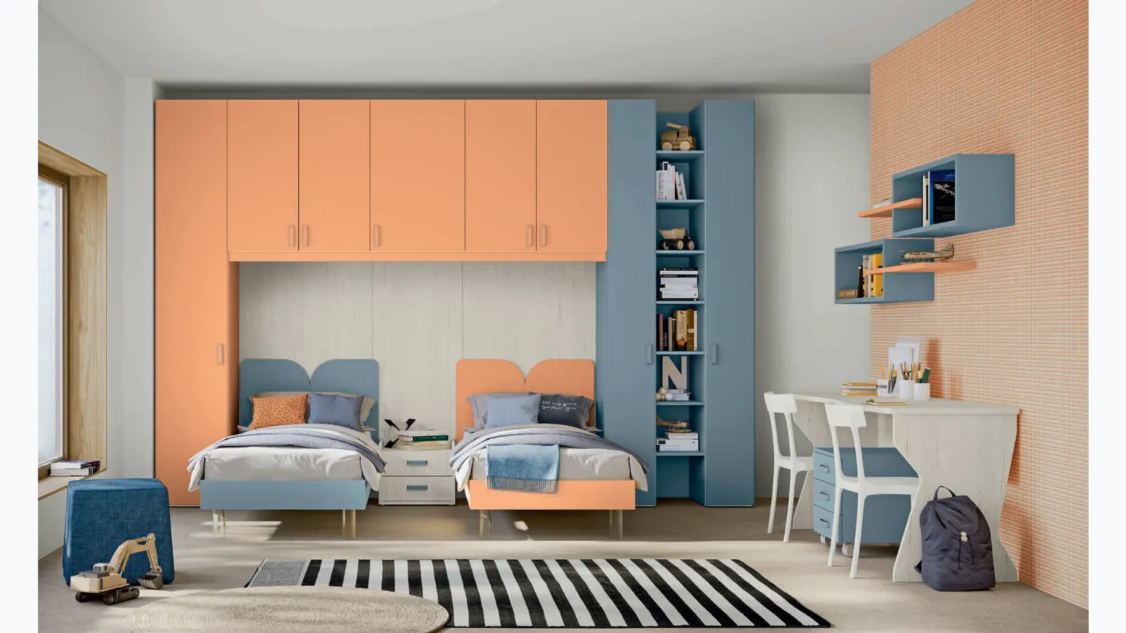 Volo Kid C030 bedroom by Colombini Casa.