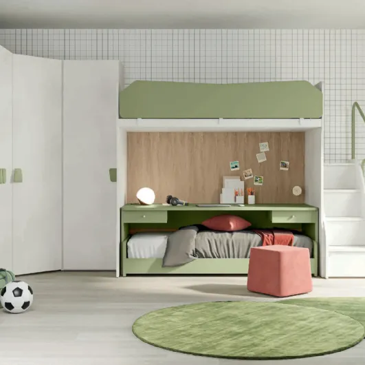 Volo Kid C033 bedroom by Colombini Casa.
