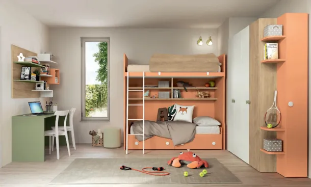 Bedroom Volo Kid C035 by Colombini Casa