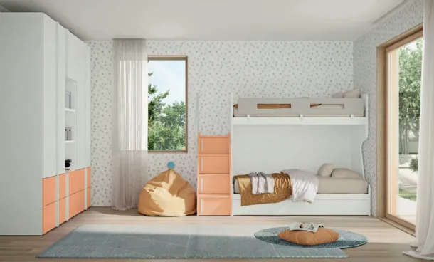 Volo Kid C036 children's bedroom by Colombini Casa.